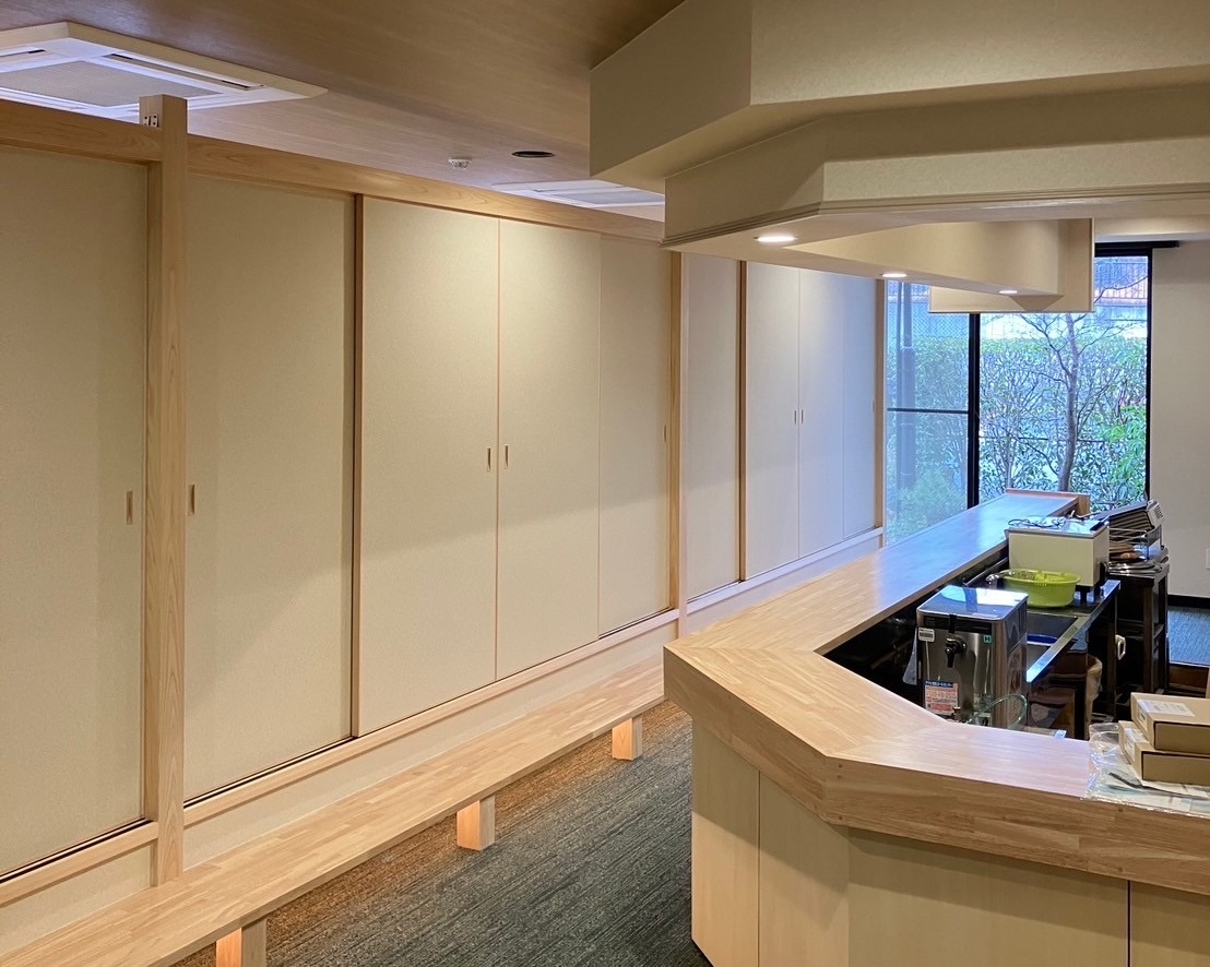 「草津市 びわこの千松様」 店舗改修施工事例アップいたしました。